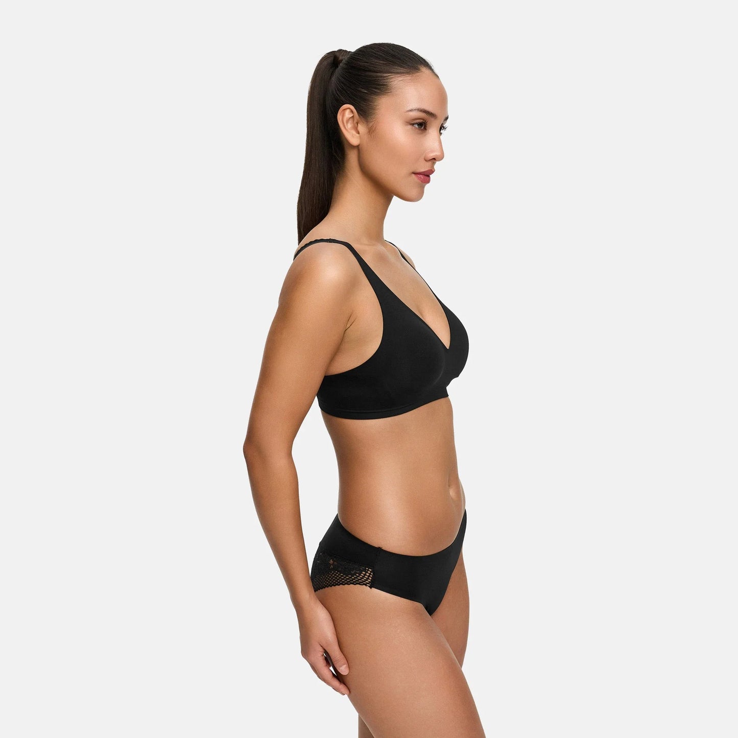 Slip mit Spitze | 3er Pack