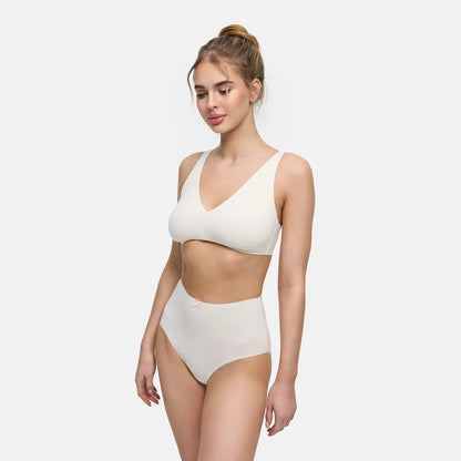 High-Waist Cotton Slip - 3er Pack