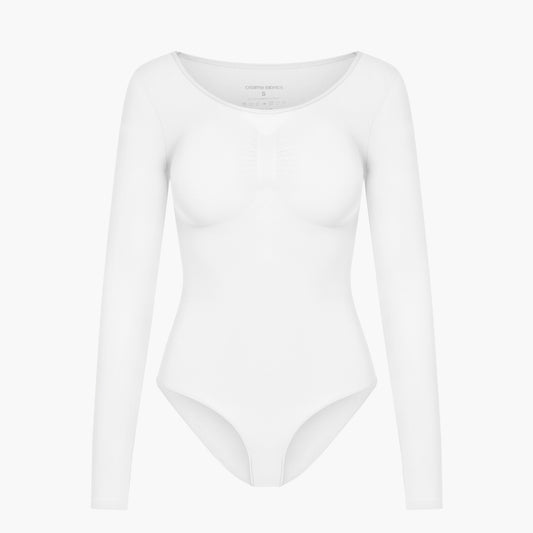 Bodysuit Sculpting Shapewear Longsleeve mit Slip