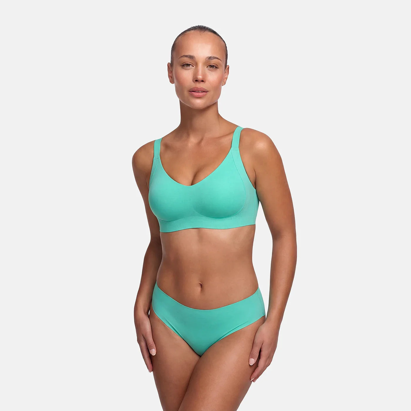 Naadloze compacte push-up bh
