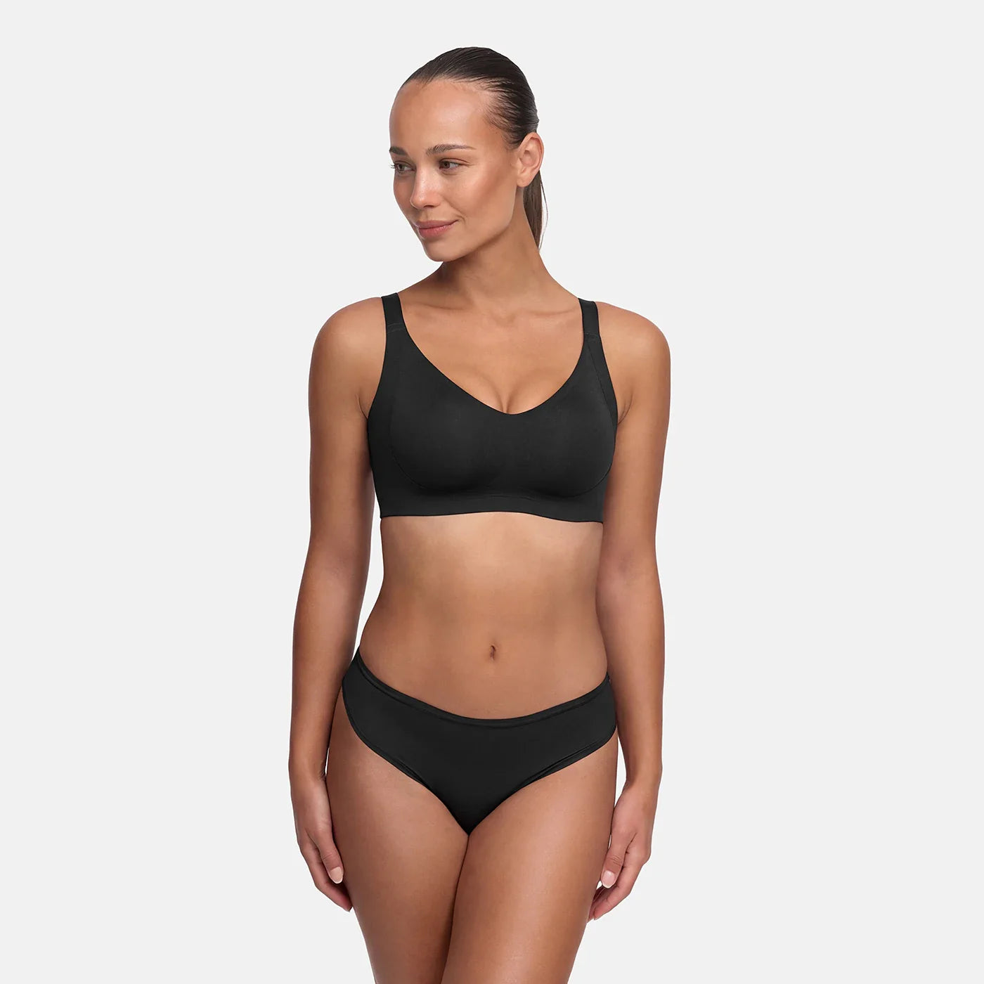 Naadloze compacte push-up bh