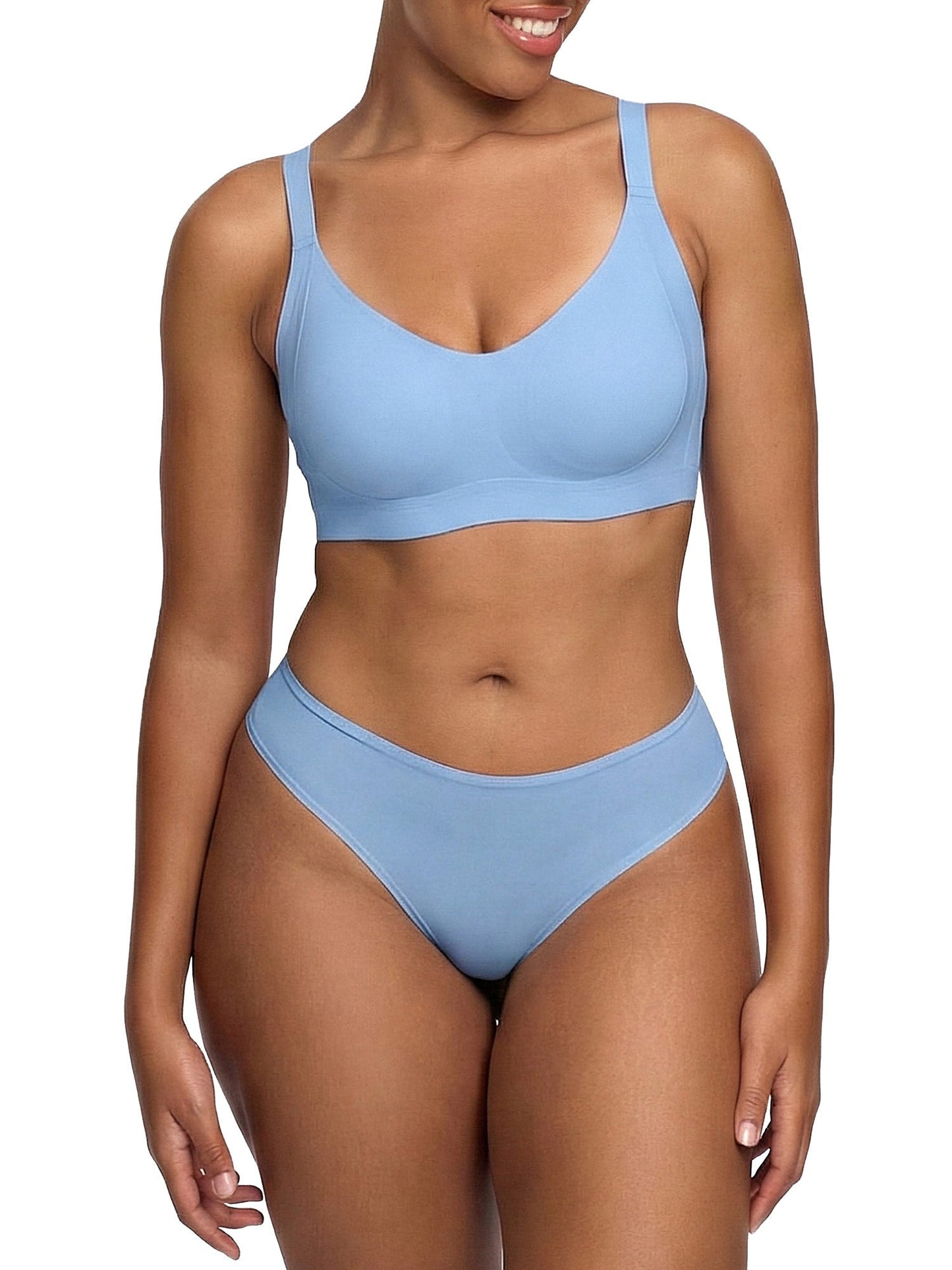 Naadloze compacte push-up bh