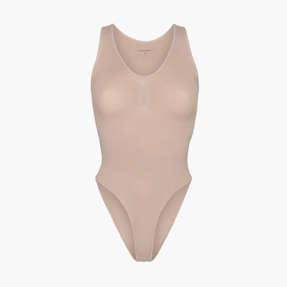 Tank body sculpting shapewear met slip