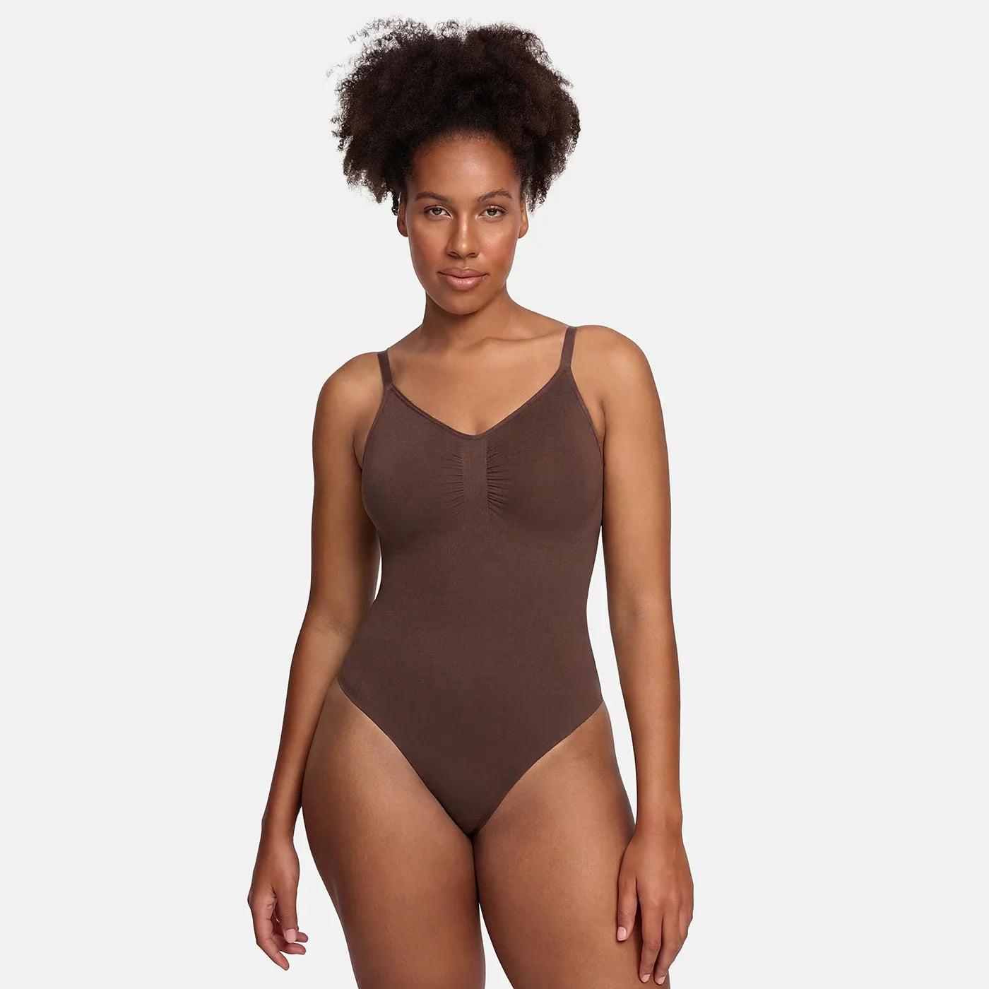Bodysuit sculpting shapewear with briefs