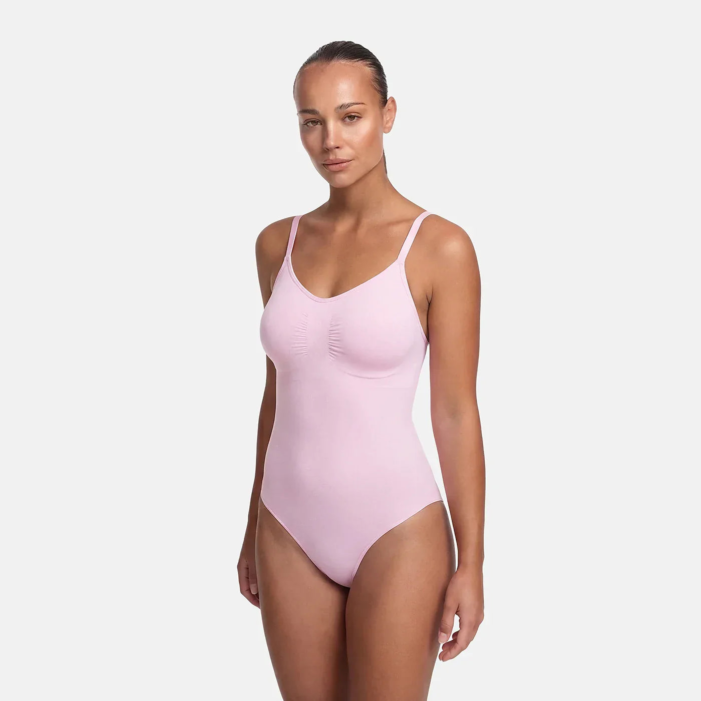 Bodysuit sculpting shapewear with briefs