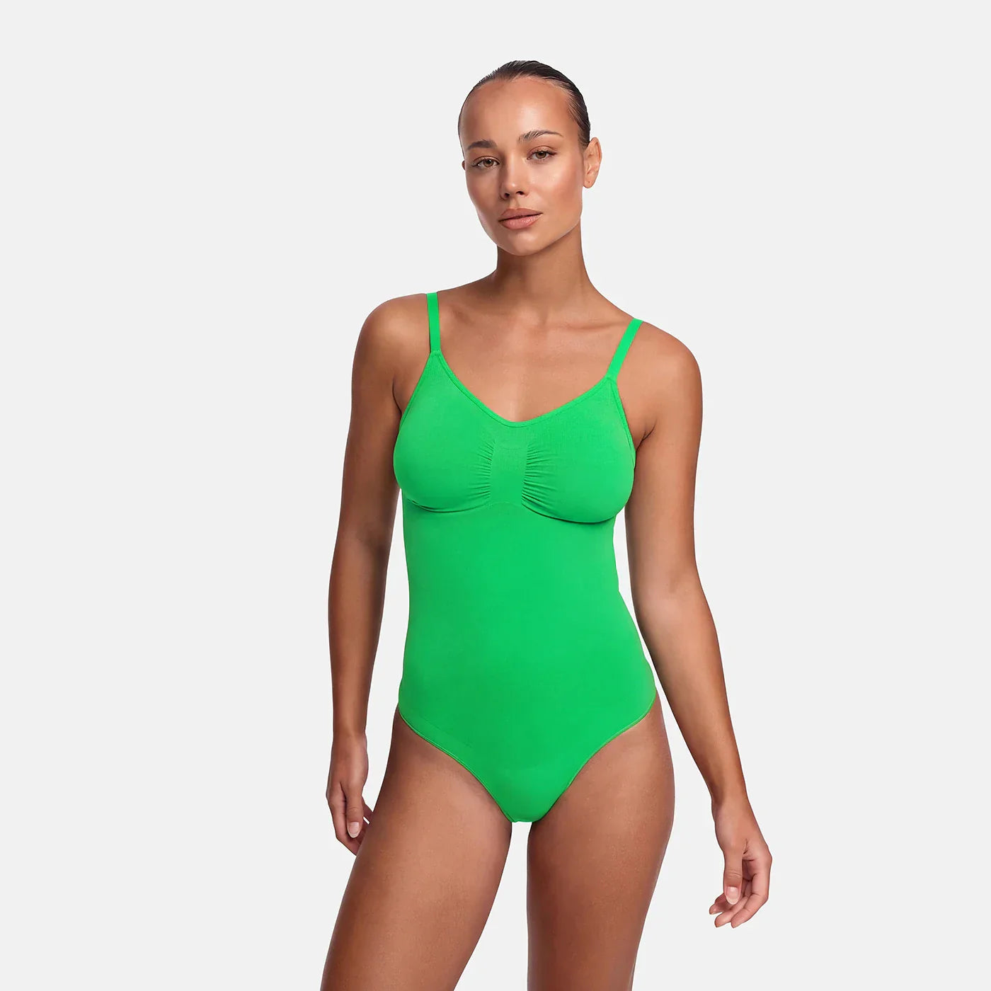 Bodysuit sculpting shapewear with briefs