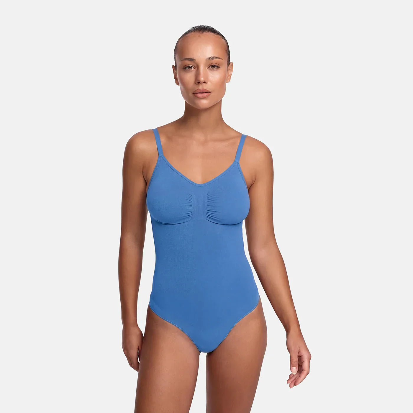 Bodysuit sculpting shapewear with briefs
