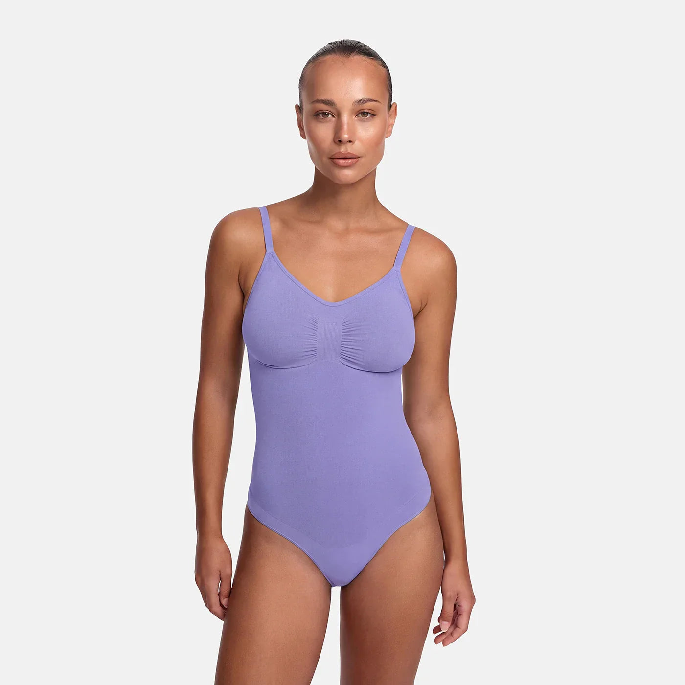 Bodysuit sculpting shapewear with briefs