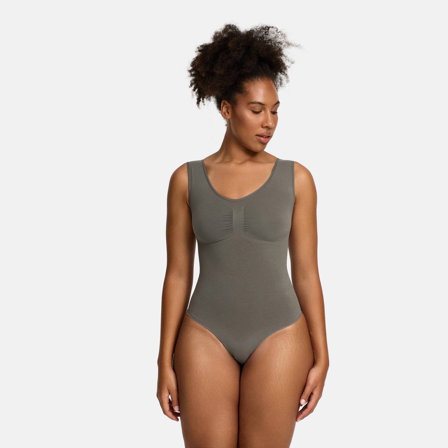 Tank Bodysuit Sculpting Shapewear mit String