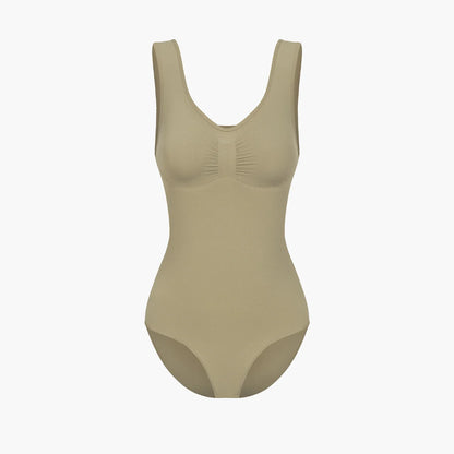 Tank Bodysuit Sculpting Shapewear mit Slip