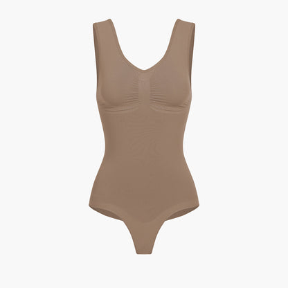 Tank Bodysuit Sculpting Shapewear mit String