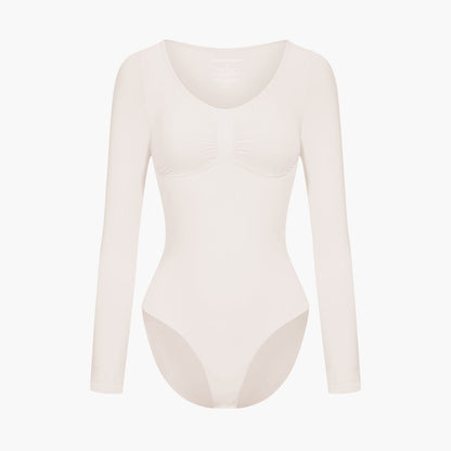 Bodysuit Sculpting Shapewear Longsleeve mit Slip