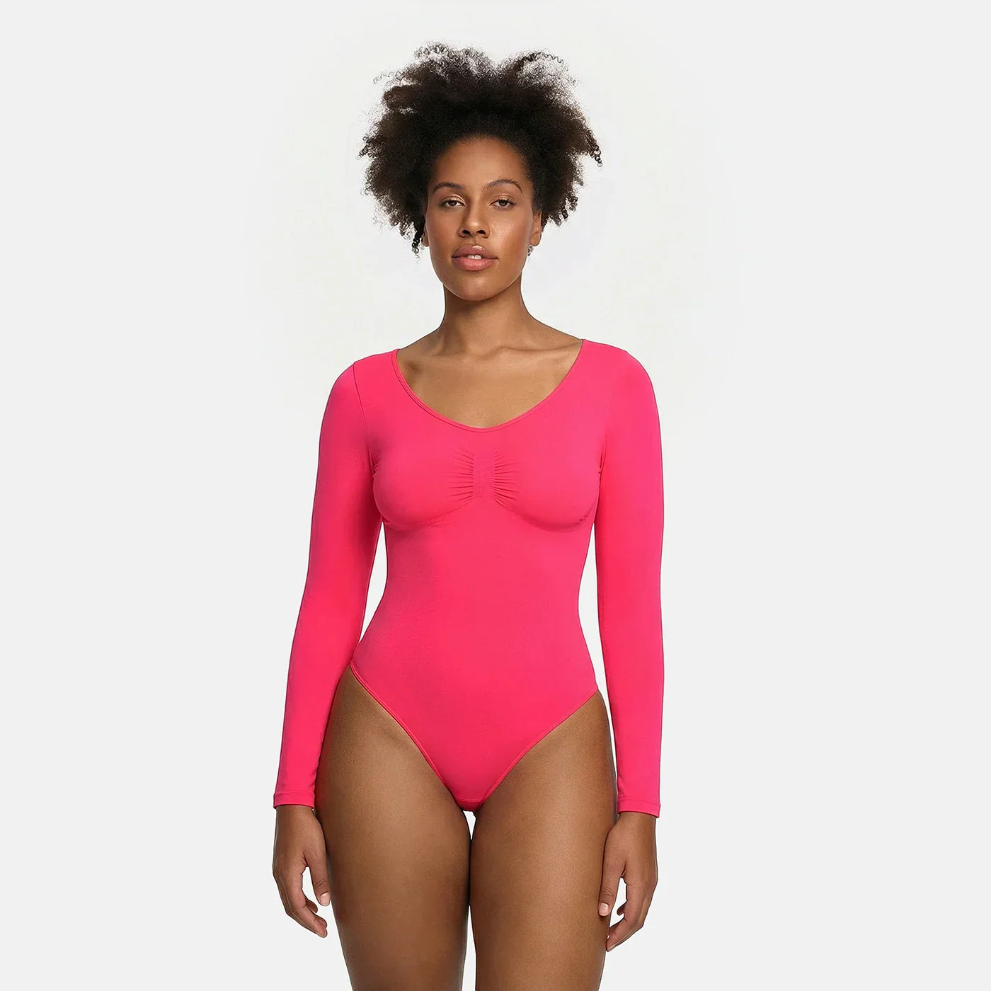 Bodysuit Sculpting Shapewear Longsleeve mit Slip