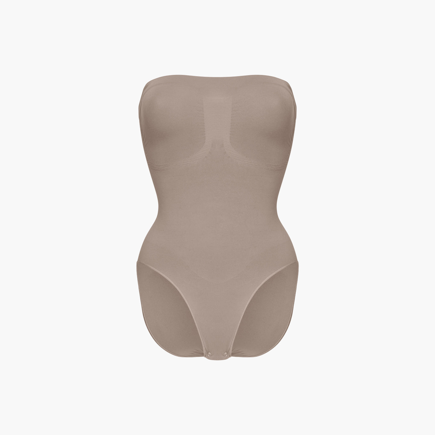 Trägerloser Bodysuit Sculpting Shapewear mit Slip