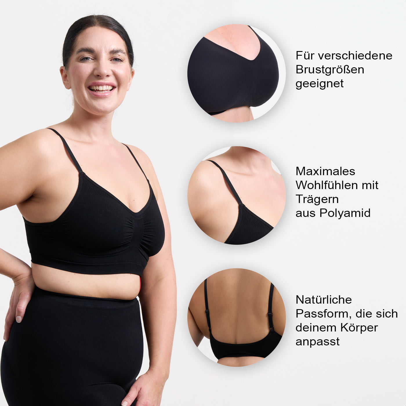 <div>Das Model ist 1,77m groß</div><span></span><div>und trägt Größe XL</div>