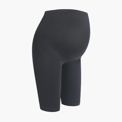 Seamless Umstandsshorts mit hohem Bund
