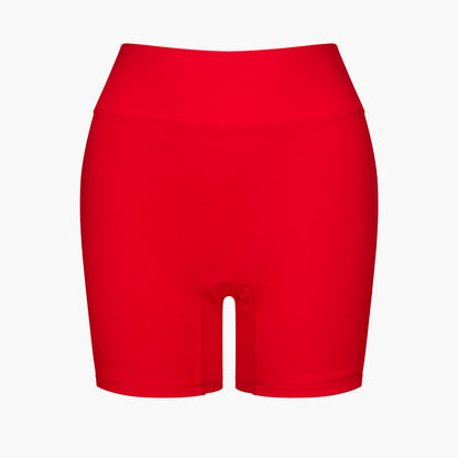 Cotton High-Waist Shorts
