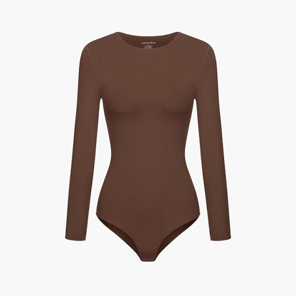 Crew Neck Longsleeve Bodysuit