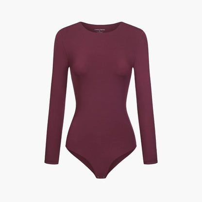 Crew Neck Longsleeve Bodysuit